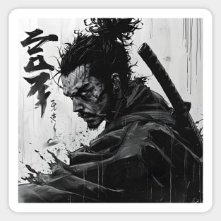 Vagabond Chronicles: Samurai Journeys, Manga Excellence, and Artistic Wonders Unveiled Sticker